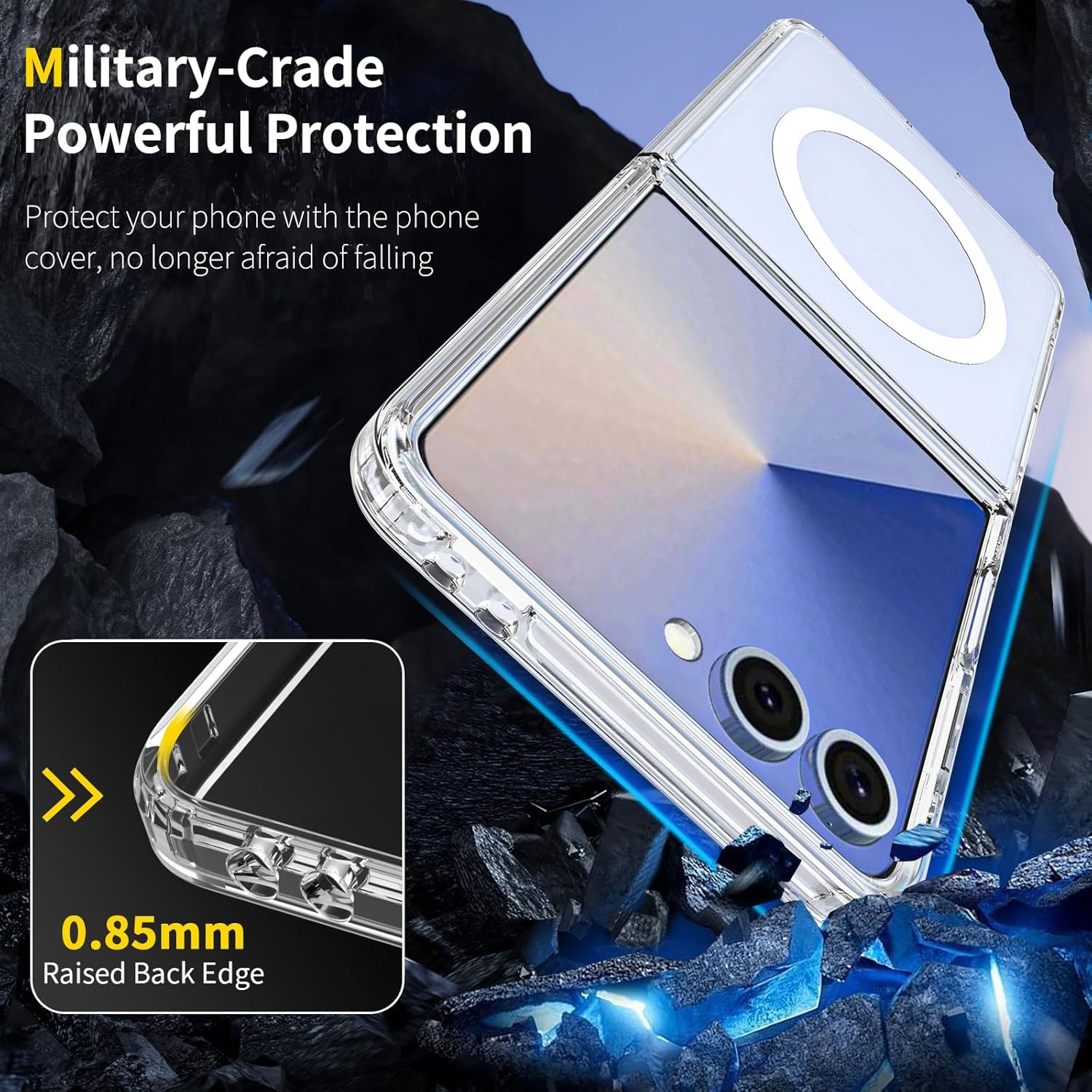 Coque magnétique MagSafe pour Samsung Galaxy Z Flip 7 Coque magnétique MagSafe pour Samsung Galaxy Z Flip 7